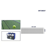 Rete Ricambio Per Pallavolo Fasce Laterali Rinforzate Interni Esterni 12.8 X 1mt         