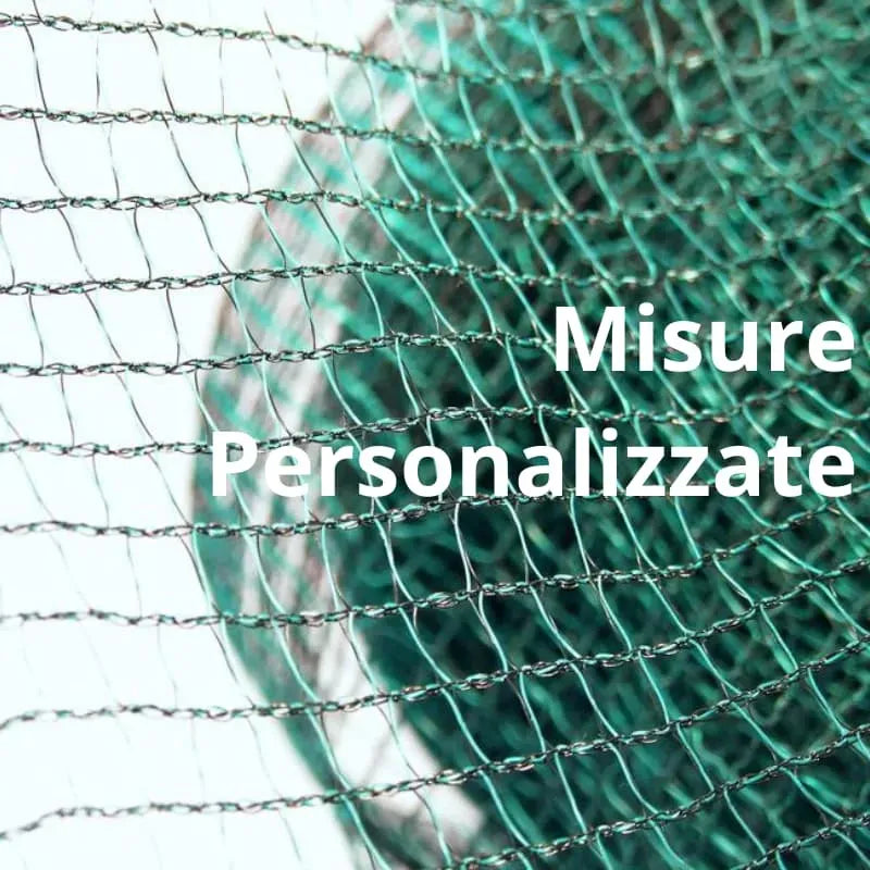 Metri 4x40 Rete telo antigrandine alta resistenza per orto coltivazioni coperture e protezione autorimesse