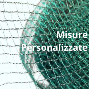 Rete telo antigrandine alta resistenza per orto coltivazioni coperture e protezione autorimesse da metri 2x35