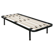 Rete ortopedica a doghe verticali singola 90x190, con telaio in metallo e tavole in legno massello - Comprarredo