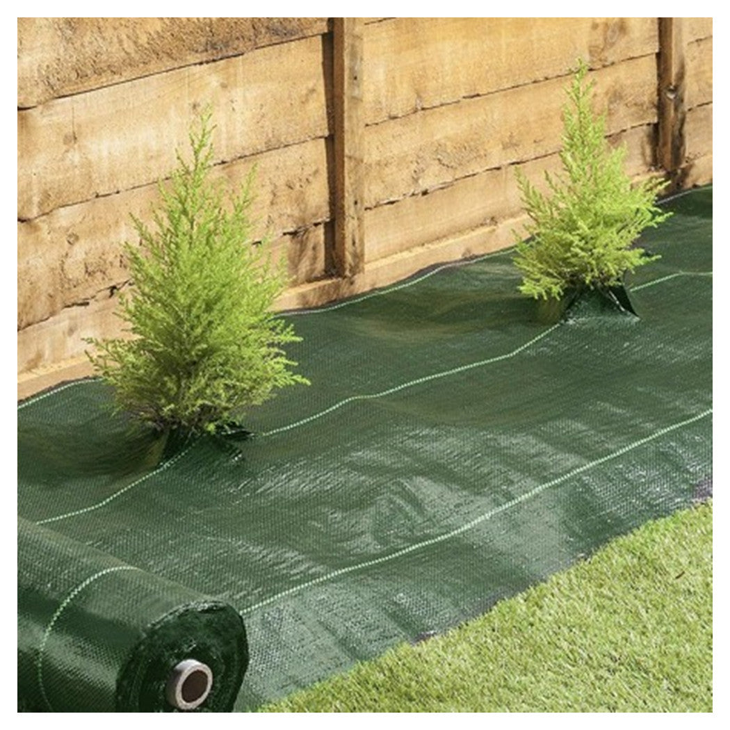 Trade Shop - Rete Telo Pacciamatura Anti Erba Per Orto Giardino Serra 1.5x10 Mt Resistente 222252 -        