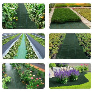 Trade Shop - Rete Telo Pacciamatura Anti Erba Per Orto Giardino Serra 2 X 10 Mt Resistente 222253 -        