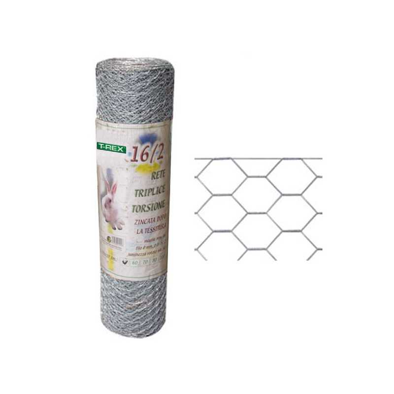 Rete Tripla Zn 16/2-0,70 h 100 m 10 Trex 05893