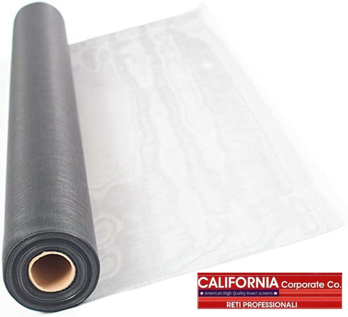 Rete Zanzariera 60 cm X 7 metri Fibra Vetro Americana 18/16