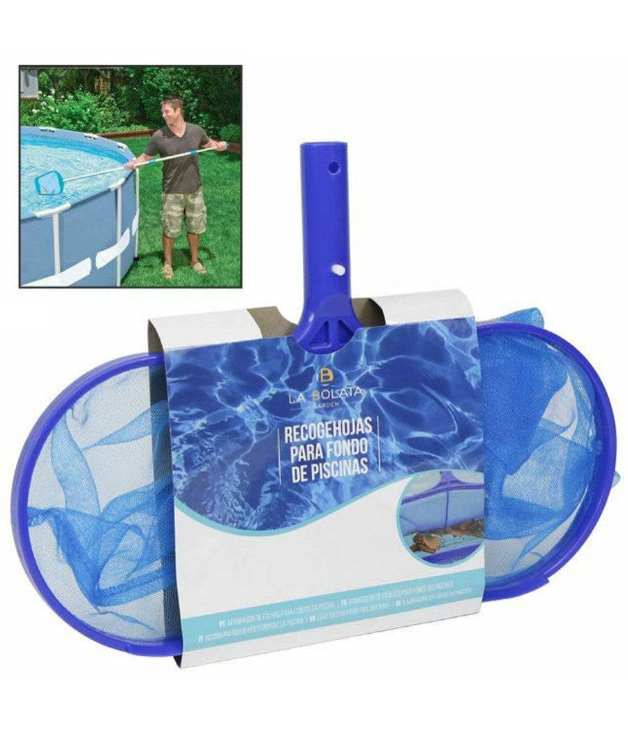 Trade Shop - Retino A Sacco Da Piscina Vasche Per Raccogliere Foglie Insetti Pulitore Piscine -
