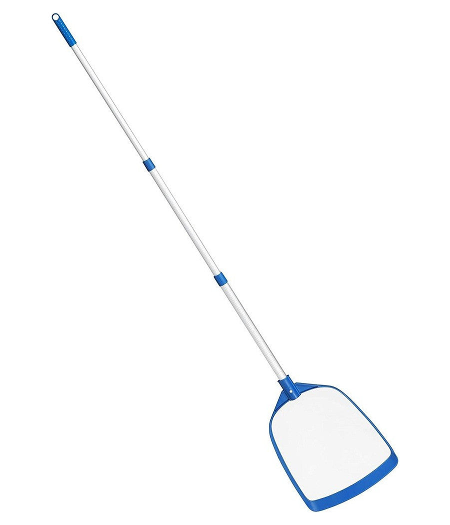Trade Shop - Retino Set Per Piscina Fuori Terra Aquascoop Skimmer Con Asta Estendibile 58635 -