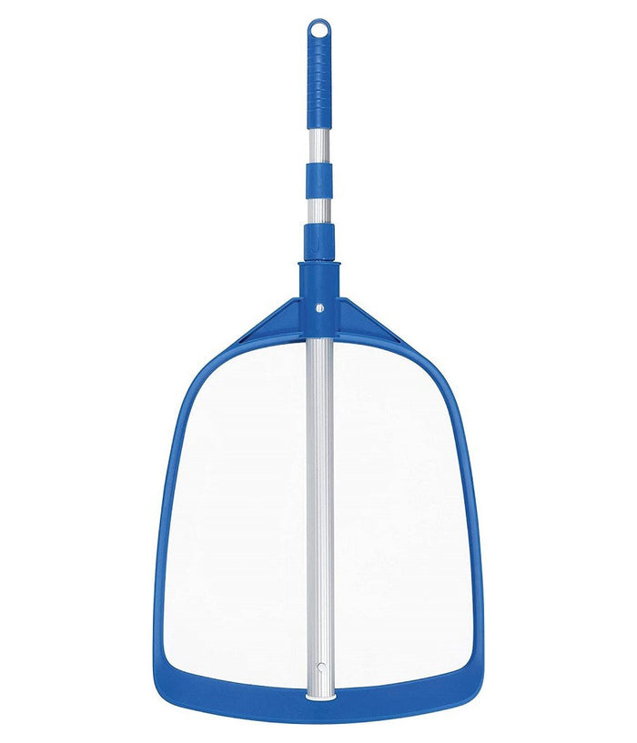 Trade Shop - Retino Set Per Piscina Fuori Terra Aquascoop Skimmer Con Asta Estendibile 58635 -