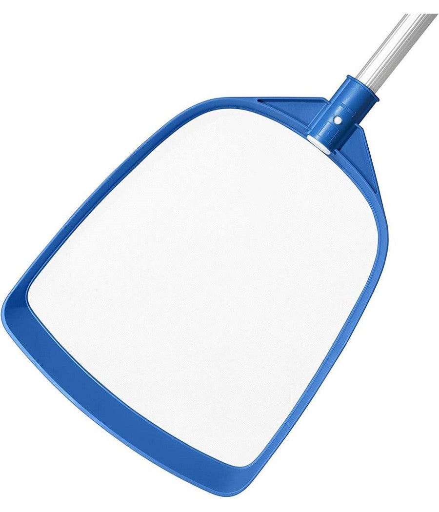 Trade Shop - Retino Set Per Piscina Fuori Terra Aquascoop Skimmer Con Asta Estendibile 58635 -