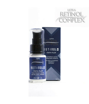 Retinol Complex Crema Filler Contorno Occhi Antirughe Retinolo Acido Jaluronico         