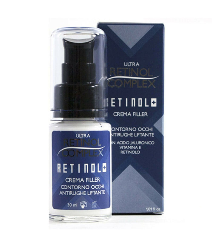 Retinol Complex Crema Filler Contorno Occhi Antirughe Retinolo Acido Jaluronico         