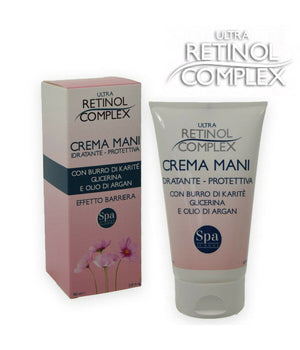 Retinol Complex Crema Mani Effetto Barriera Burro Di Karitè Olio Di Argan 150ml         