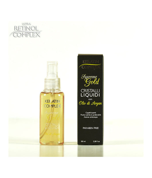 Retinol Complex Cristalli Liquidi Per Capelli Olio Di Argan Keratin No Parabeni         