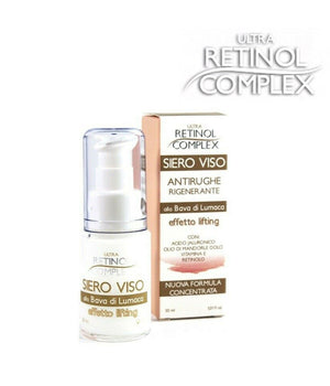 Retinol Complex Siero Viso Concentrato Lifting Antirughe Bava Di Lumaca 30ml         
