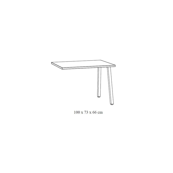 Torna all'ufficio della collezione SOON in colore quercia Sherman grigio.