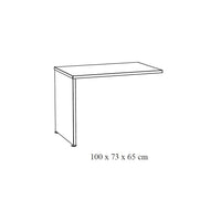 Ritorno per ufficio della collezione YUKON colore rovere grezzo