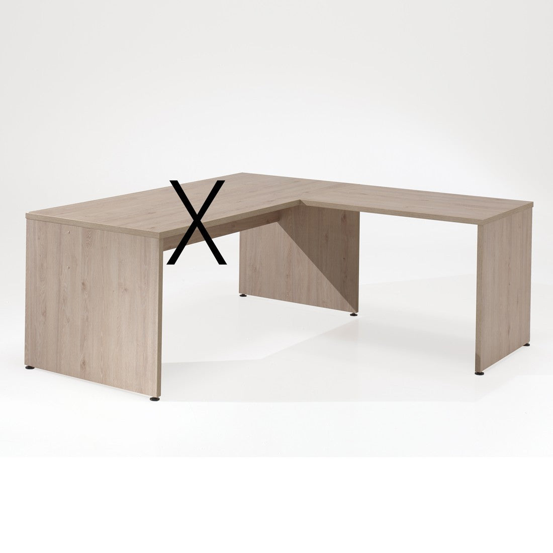 Ritorno per ufficio YUKON – Rovere Chiaro – Estensione pratica e robusta