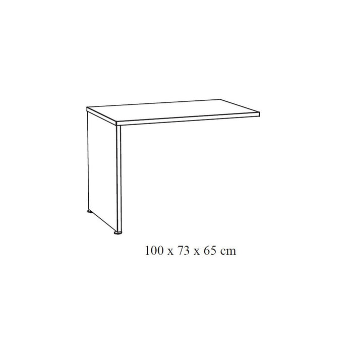 Ritorno per ufficio YUKON – Rovere Chiaro – Estensione pratica e robusta