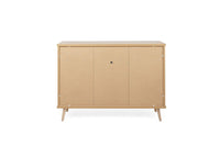 Madia Rosvik con 3 ante e 2 cassetti Grigio Seta, Grigio Perla e Antracite, ZFREK52