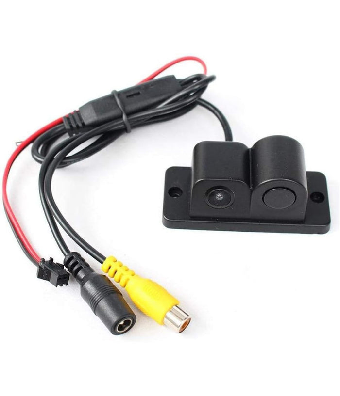 Retrocamera Ac 201 Hd Telecamera Posteriore Sensore Parcheggio 2in1 Angolo 120°         