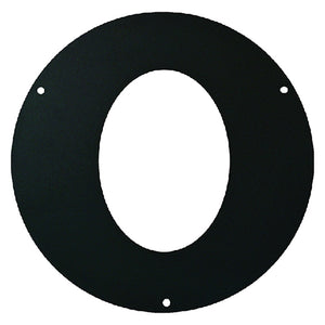 rosone ellittico in acciaio ø cm 13 - spessore 2 mm cod:ferx.702392nlm