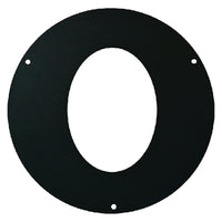 rosone ellittico in acciaio ø cm 16 - spessore 2 mm cod:ferx.702396nlm