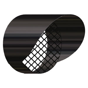 tappo antipioggia grigliato ø100 - verniciato nero cod:ferx.7019042nlm