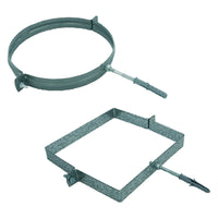 collare per canne fumarie cm 25 x 25 cod:ferx.703344nlm