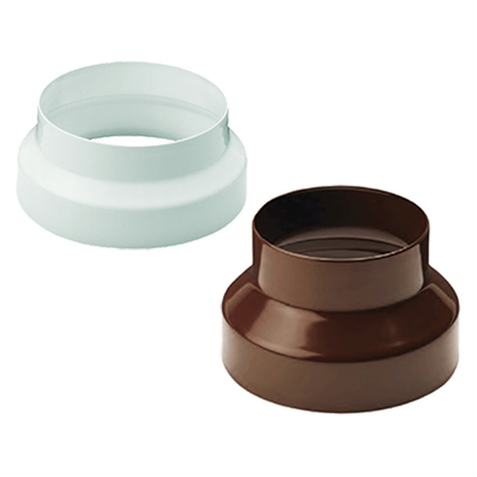 riduzione verniciata cm 12 x 8 bianca cod:ferx.7021242nlm