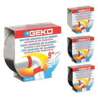 nastro adesivo in alluminio 'smoke' mm. 40 x 9 mt - colore marrone cod:ferx.9003414nlm