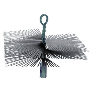 scovolo per camini 'quadro' cm 20 x 20 cod:ferx.700970nlm