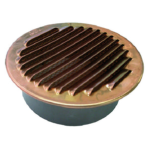 griglia aerazione in rame ø cm 15 cod:ferx.701056nlm