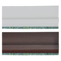 paraspifferi sottoporta con feltrino 'door' mt. 1 bianco cod:ferx.805562nlm