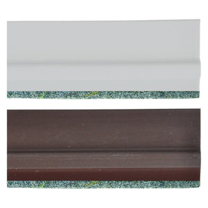 paraspifferi sottoporta con feltrino 'door' mt. 1 bianco cod:ferx.805562nlm