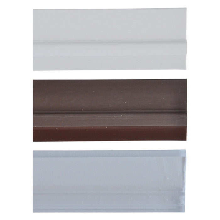 paraspifferi sottoporta con pinna in gomma mt. 1 bianco cod:ferx.8055710nlm