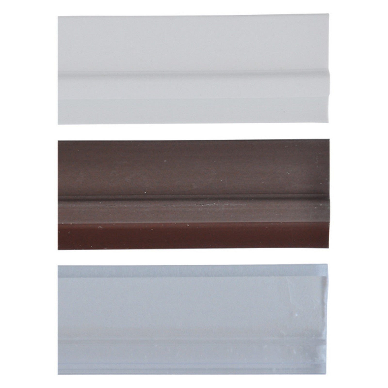 paraspifferi sottoporta con pinna in gomma mt. 1 marrone cod:ferx.8055712nlm