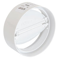 giunto per aerazione canalizzata con antiritorno ømm.125 - lunghezza 150 mm cod:ferx.7013186nlm