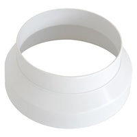 riduzione per aerazione canalizzata øda 150 mm a 121 mm interno tubo cod:ferx.7013110nlm