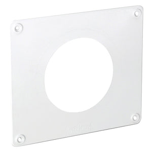 copriforo per tubi aerazione mm.190x160 - foro ømm. 100/125 cod:ferx.701376nlm