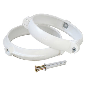 1coppia coppia staffe fermatubo per aerazione canalizzata ømm. 125 cod:ferx.701373nlm