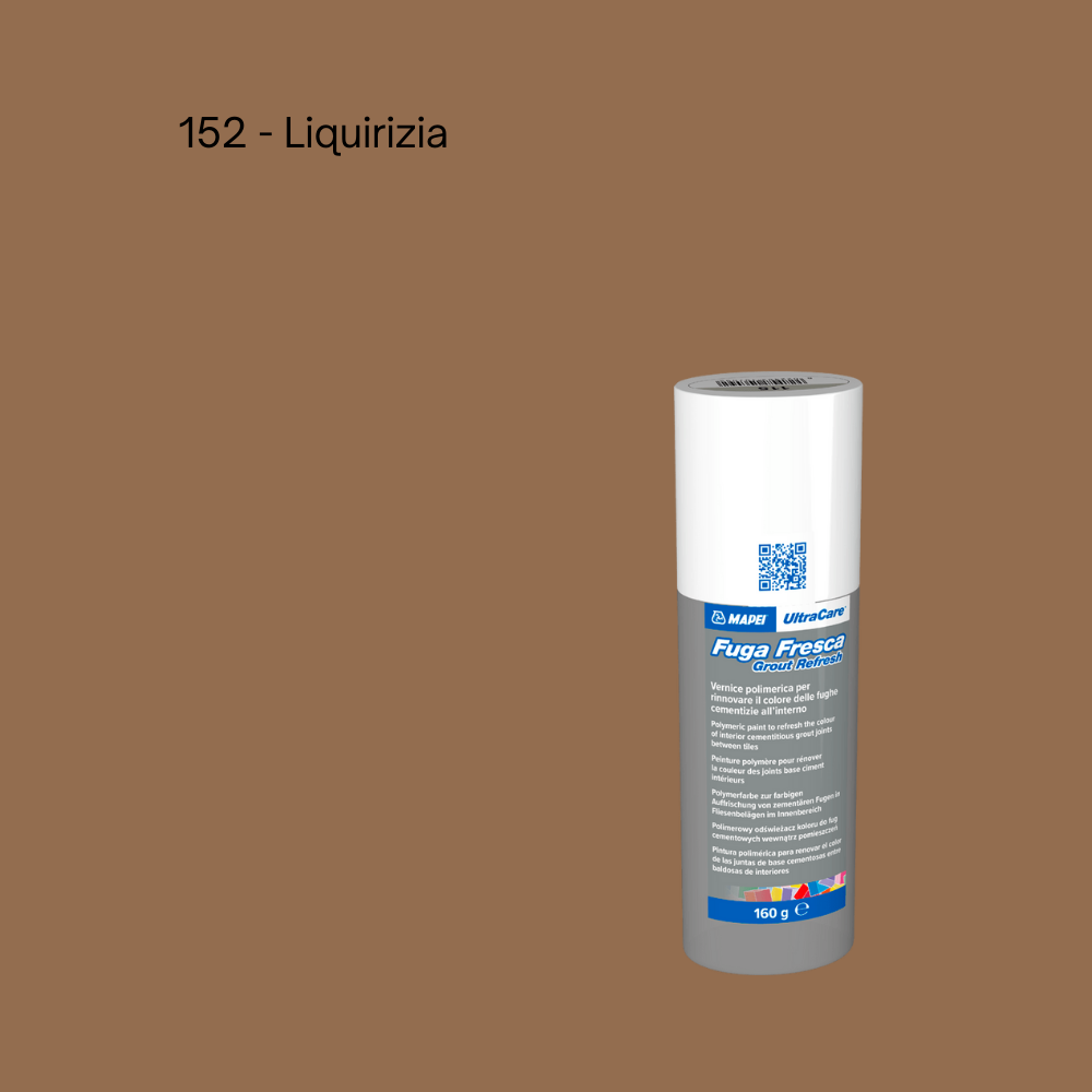 Rinnovo fughe rovinate sbiadite ripristinare pavimento ultracare fuga fresca 160 gr *** colore liquirizia - 152, conf...
