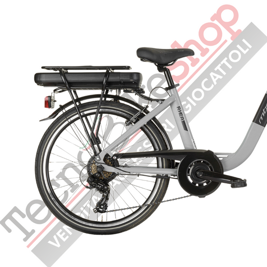 Bicicletta Elettrica A Pedalata Assistita MBM Rhea 26"-Grigio