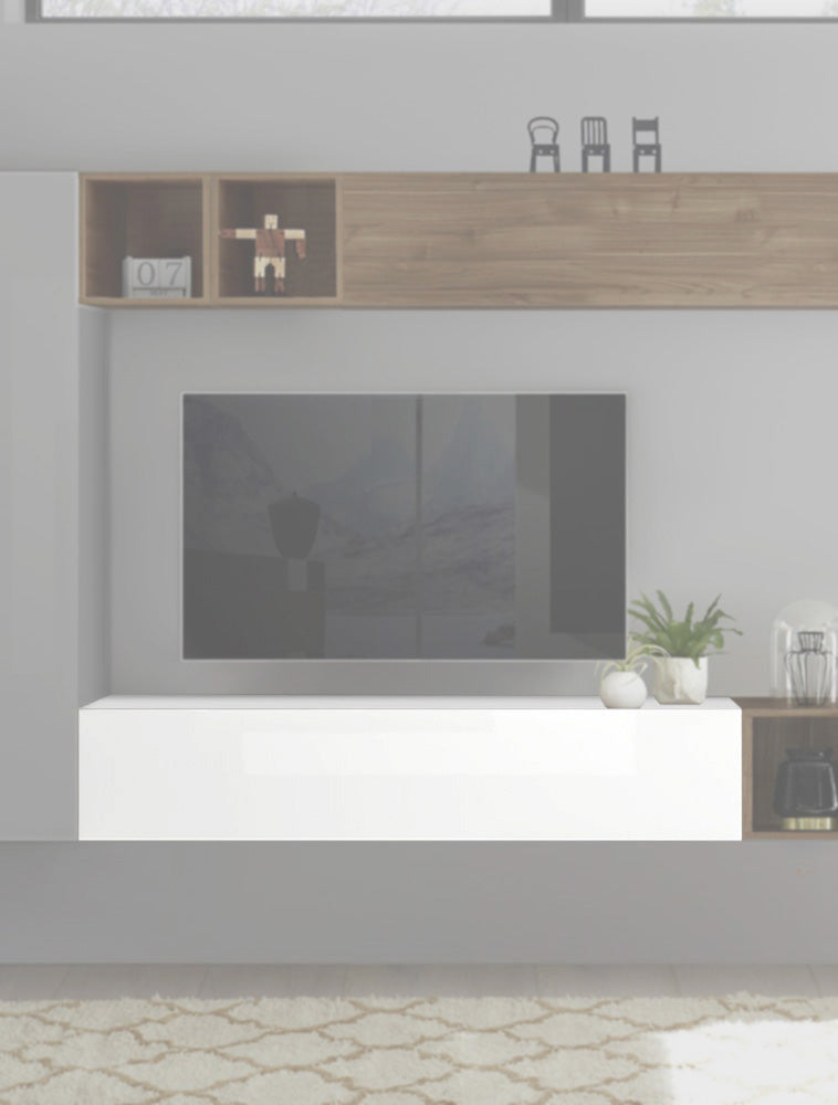 Ribalta, Vasistas di design, Bianco Lucido, ZLCINFRIBBI