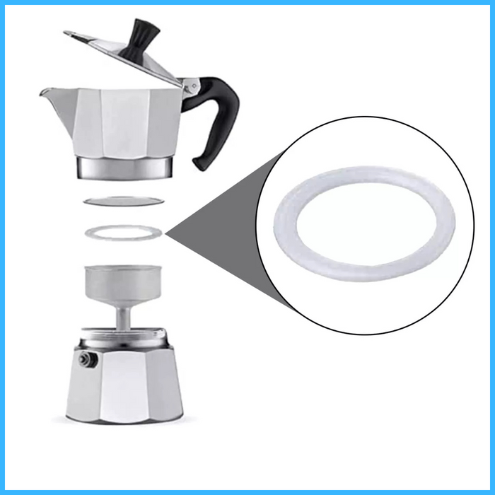 Guarnizione macchina caffe mezza tazza  ricambi guarnizione in silicone filtro caffè ricambio guarnizioni