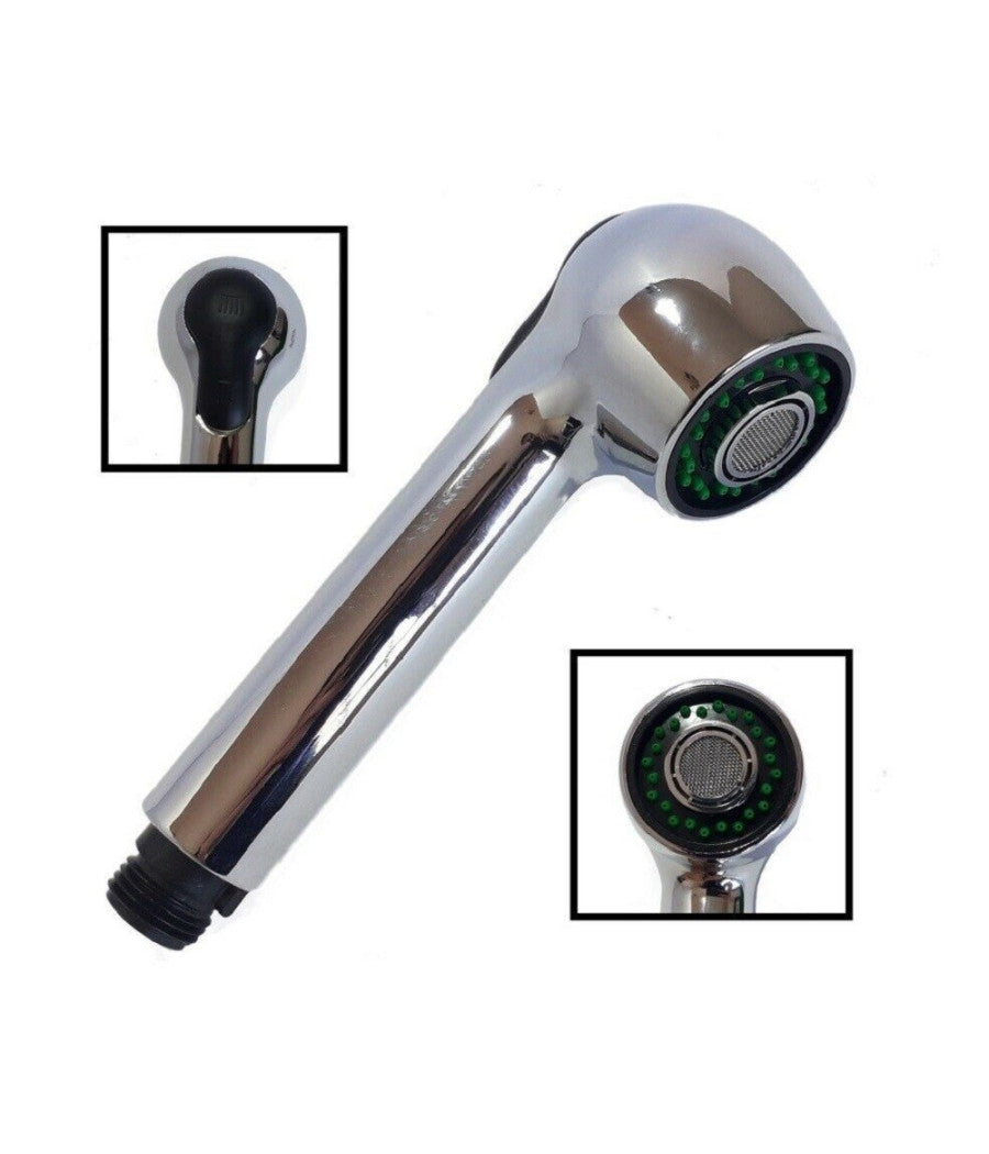 Ricambio Doccetta Estraibile Per Miscelatore Lavello Cucina 2 Getti Universale         