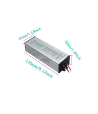Ricambio Led Driver 10w 20w 30w 50w Per Faro A Led Corrente Continua Alluminio         