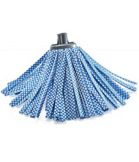 Ricambio Mop Sintetico Filato Strisce Mocio Lavapavimenti In Tnt Per Scopa Pulizia         