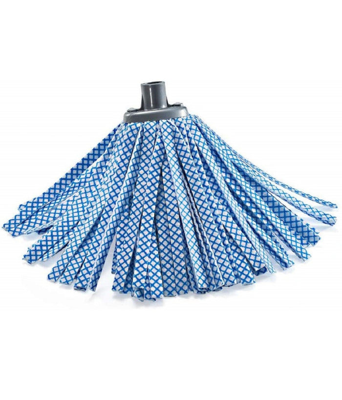 Ricambio Mop Sintetico Filato Strisce Mocio Lavapavimenti In Tnt Per Scopa Pulizia         