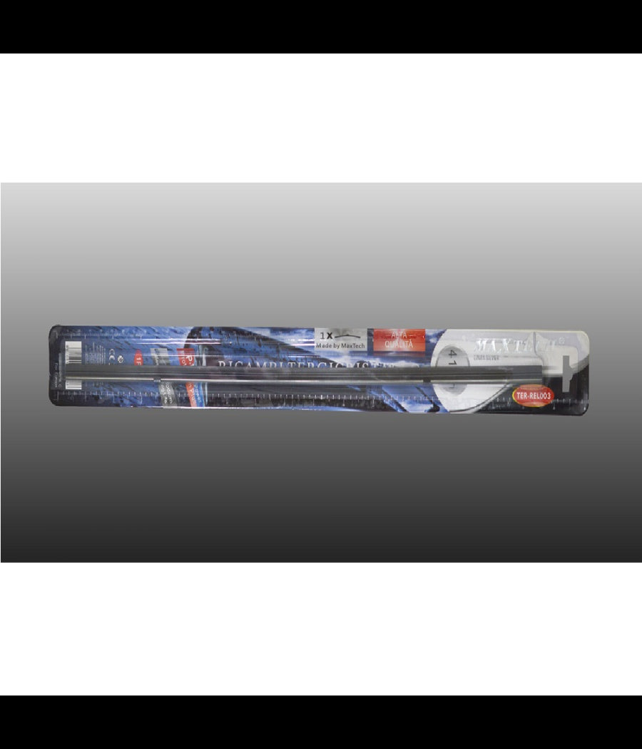 Ricambio Tergicristallo Gomma Spazzola Nero 41cm Alta Qualità  Maxtech Ter-rel003         