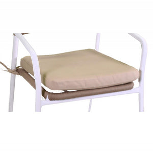 Ricambio tessuto tortora poltrona alluminio boise