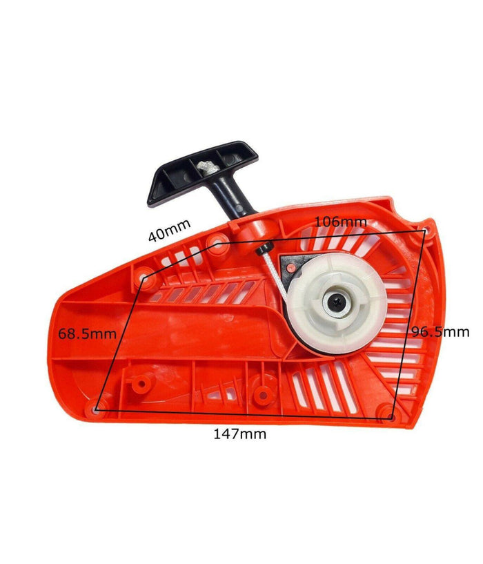 Ricambio Universale Per Motosega Starter Avviatore Corda A Strappo X Accensione         